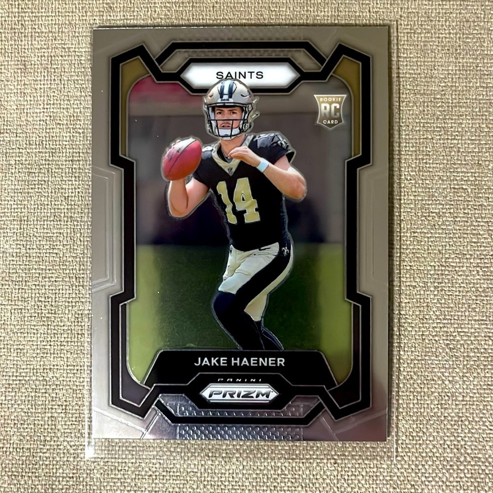 Jake Harner 2023 Panini Prizm Jake Rookie NFL Football Card New Orleans Saints